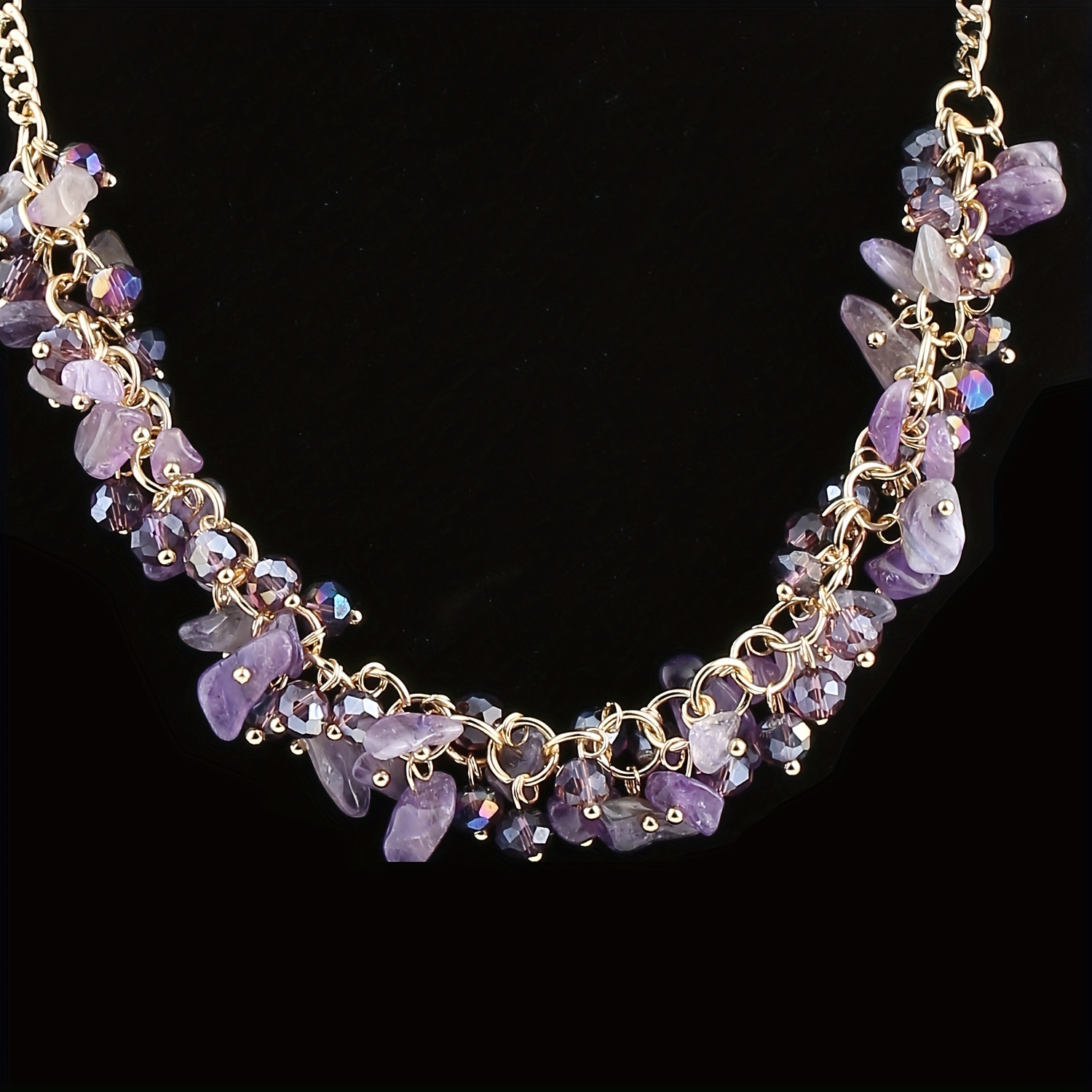 Royal Necklace Pink Amethyst