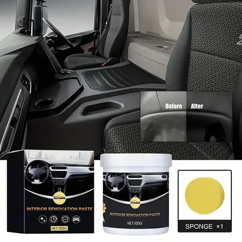 Car Interior Coating Cleaning Wipes Car Surface Plate Plastic Leather Seat  Special Decontamination Care Car Wiping Artifact