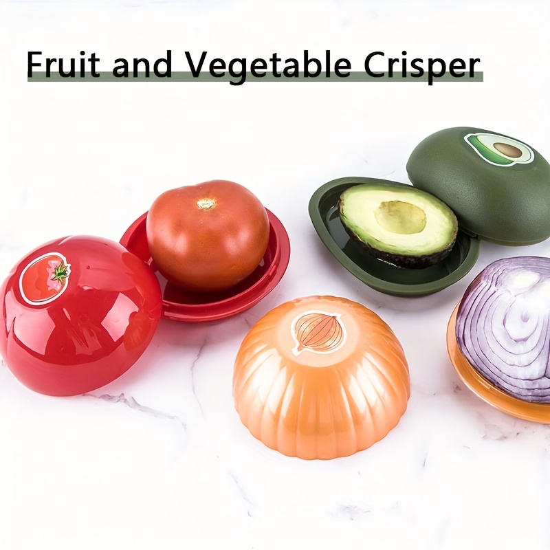 Onion Storage Containers, Reusable Onion Keeper for Refrigerator,  Individual Onion Saver Holder Organizer for Fridge to Keep Onion Fresh