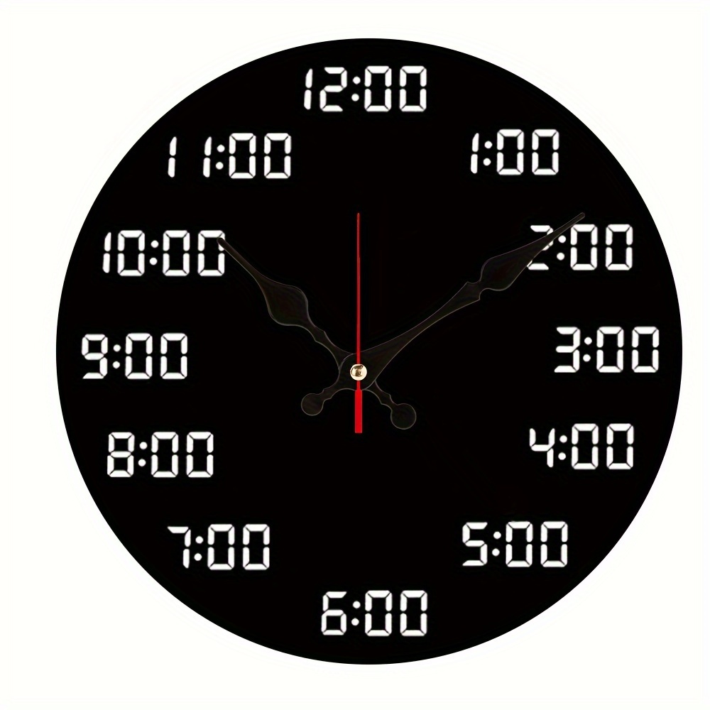 Reloj De Pared Moderno - Temu