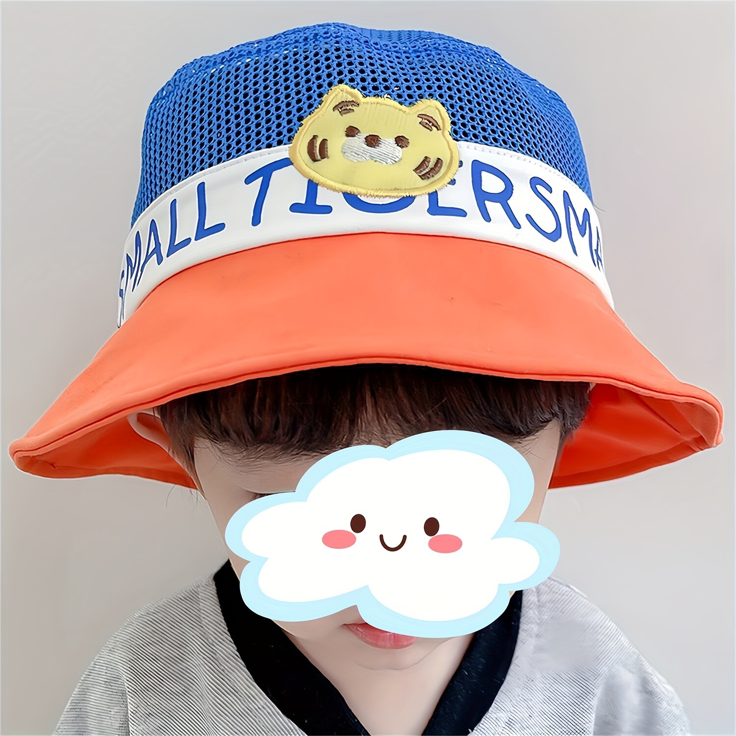 sboy Cappelli Kocotree cappello a cilindro vuoto per bambini Estate sole  per ragazzi e ragazze Cartone animato carino protezione UV grandi gronde