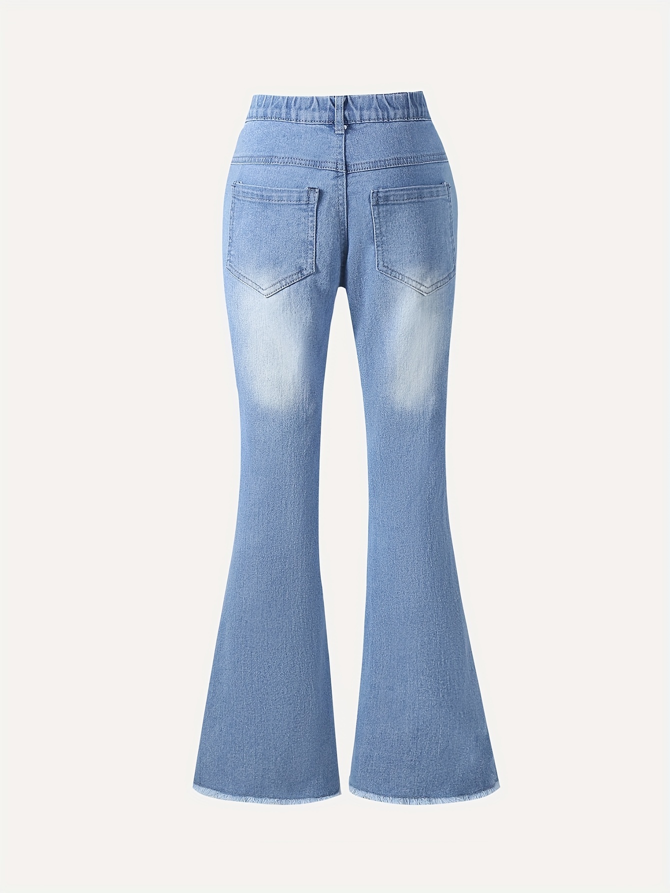 Girls Denim Flare Jeans