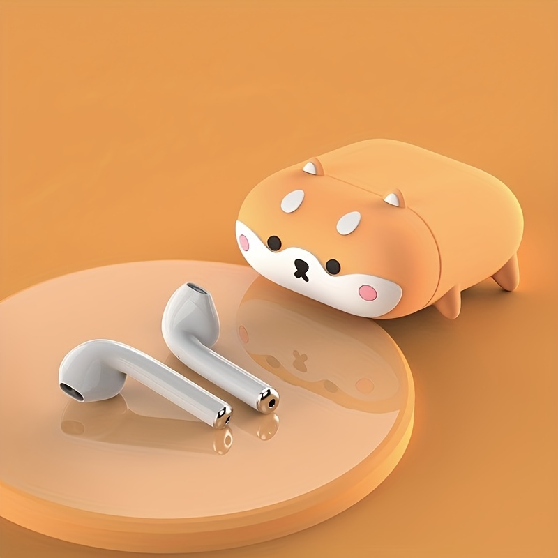 

1pc Cute Cartoon Earphone Case Wireless Earphone Protective Case For Airpods 1 2 3 Pro