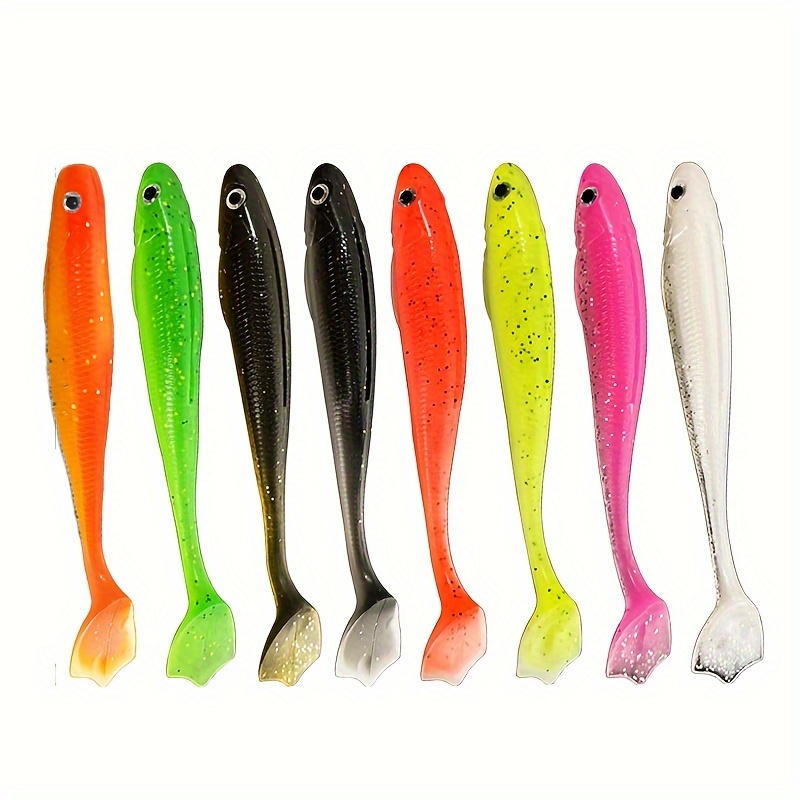 Soft Tail Silicone Bait Long Tail Lures For Bass & Swimbait