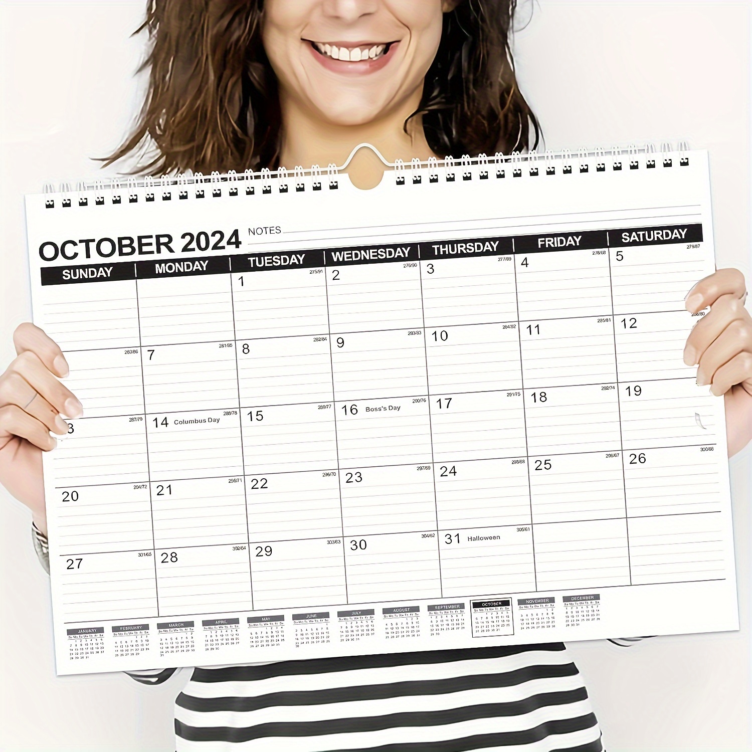 Desk Calendar 2024 2025 18 Months Calendar Desk Calendar - Temu