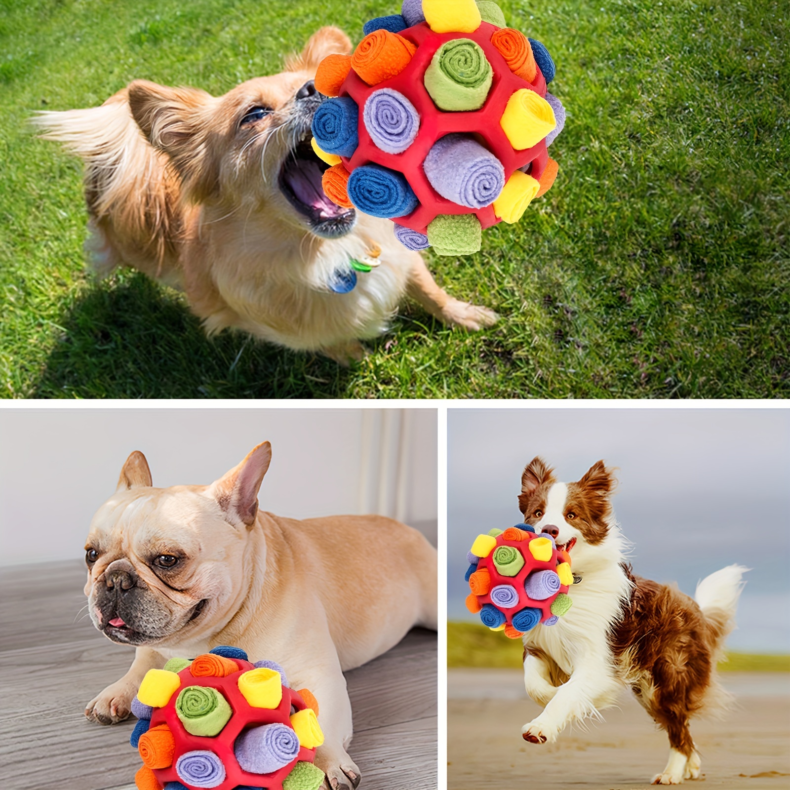 Dog Toys, Snuffle Ball Training, Interactive Dog Toy for Feeding