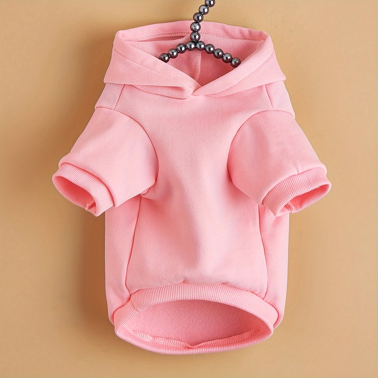 1pc pet teddy bear print hooded sweatshirt Product details 5