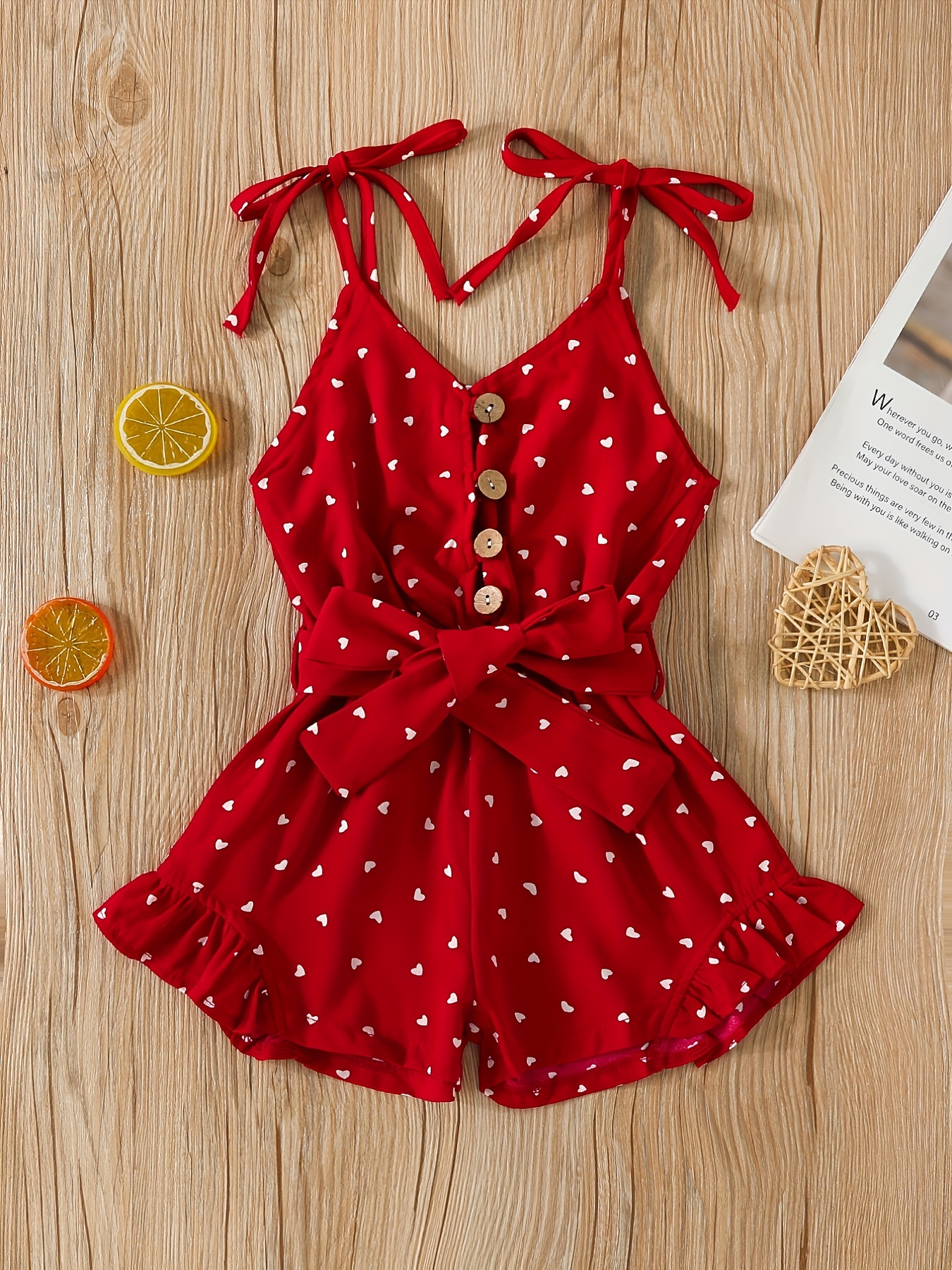 Heart Love Romper