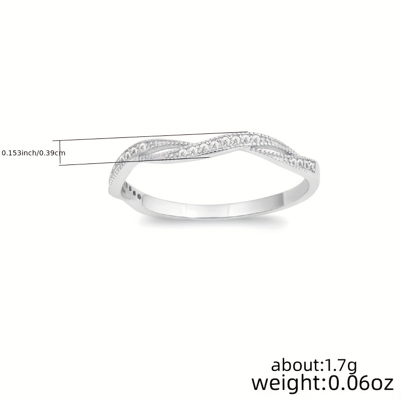 Twist contour deals wedding band