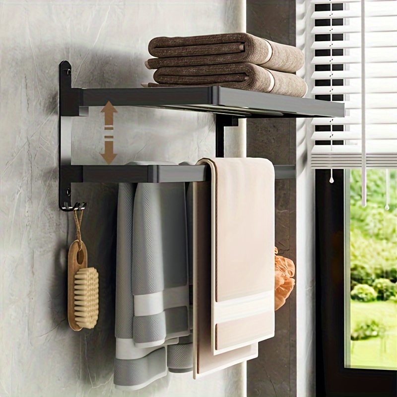 Towel bar online caddy