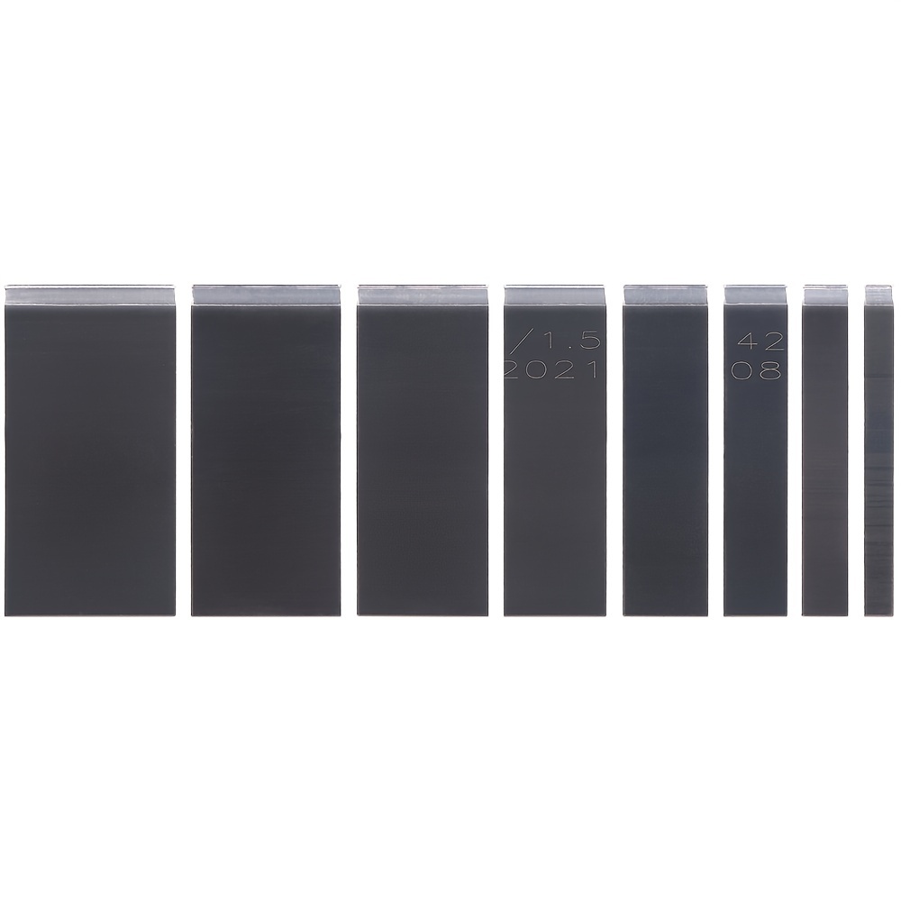 8pcs Leather Craft Wallet Card Holder Stripe Hand Punch Tool Clutch Bag Photo Slot Cut Tool Straight Cutter