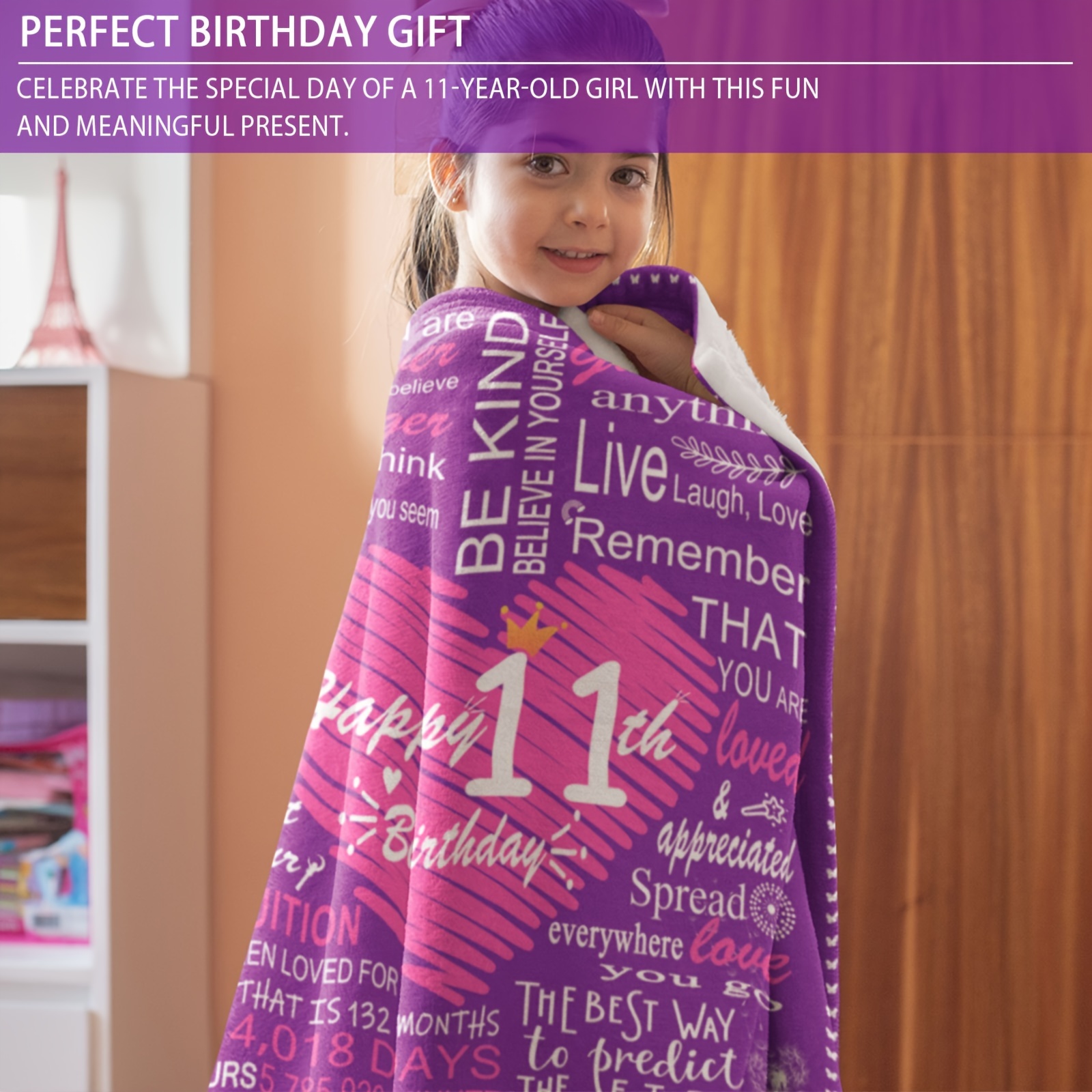 11 Year Old Girl Gift Ideas Blanket Gifts For 11 Year - Temu