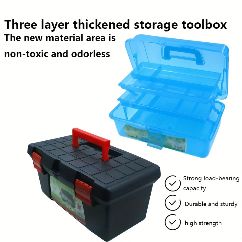 Multifunctional Household Storage Toolbox Small Large - Temu