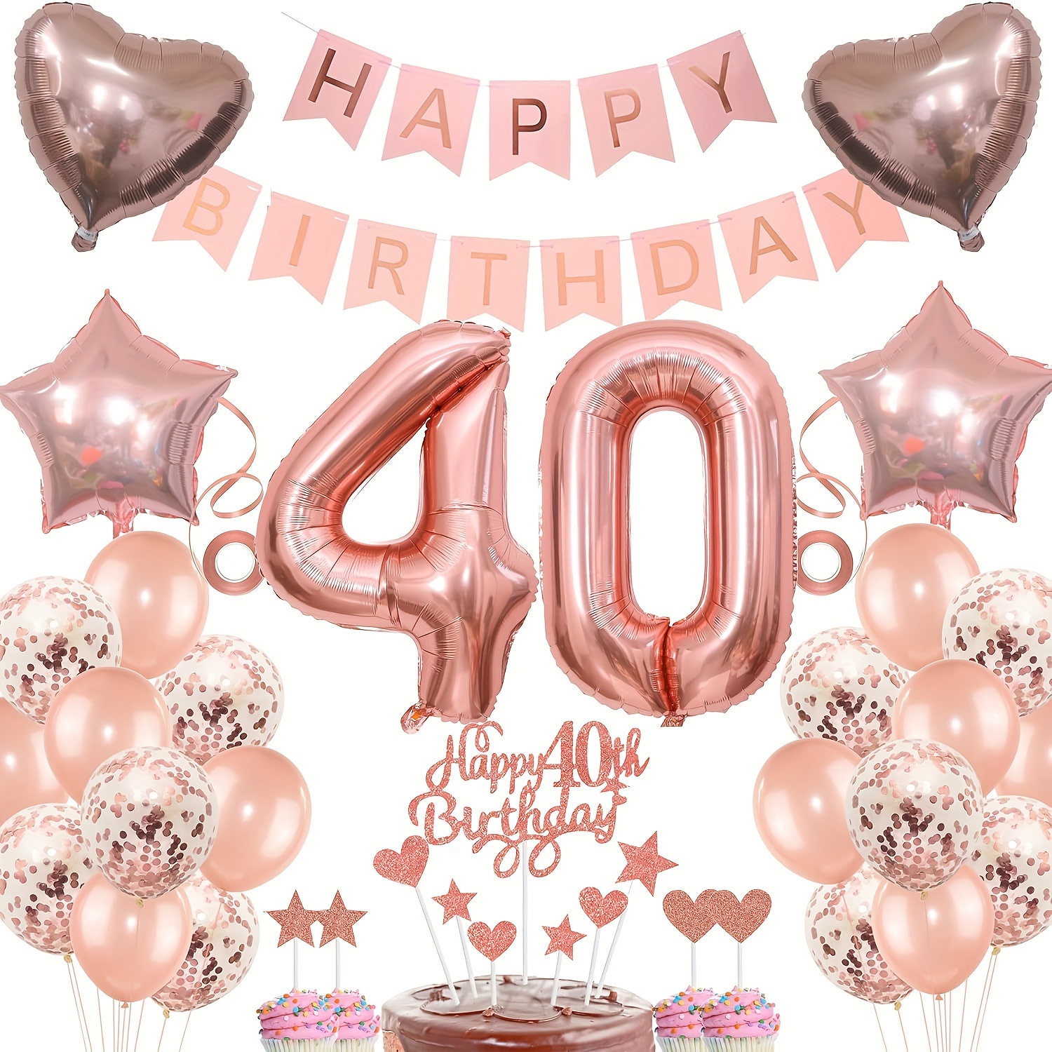 50 años  Globos, Decoración con globos cumpleaños, Globos de cumpleaños