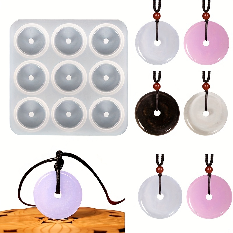 Silicone Resin Molds For Jewelry Keychain Pendent Necklace - Temu