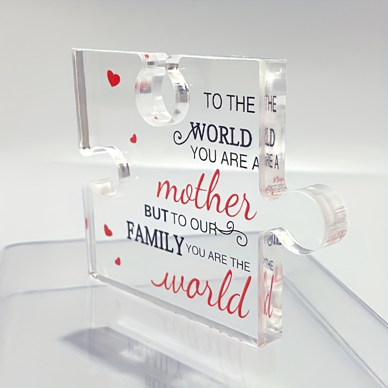 Perfect Birthday Gift For Mom mom Is My World Memorial - Temu