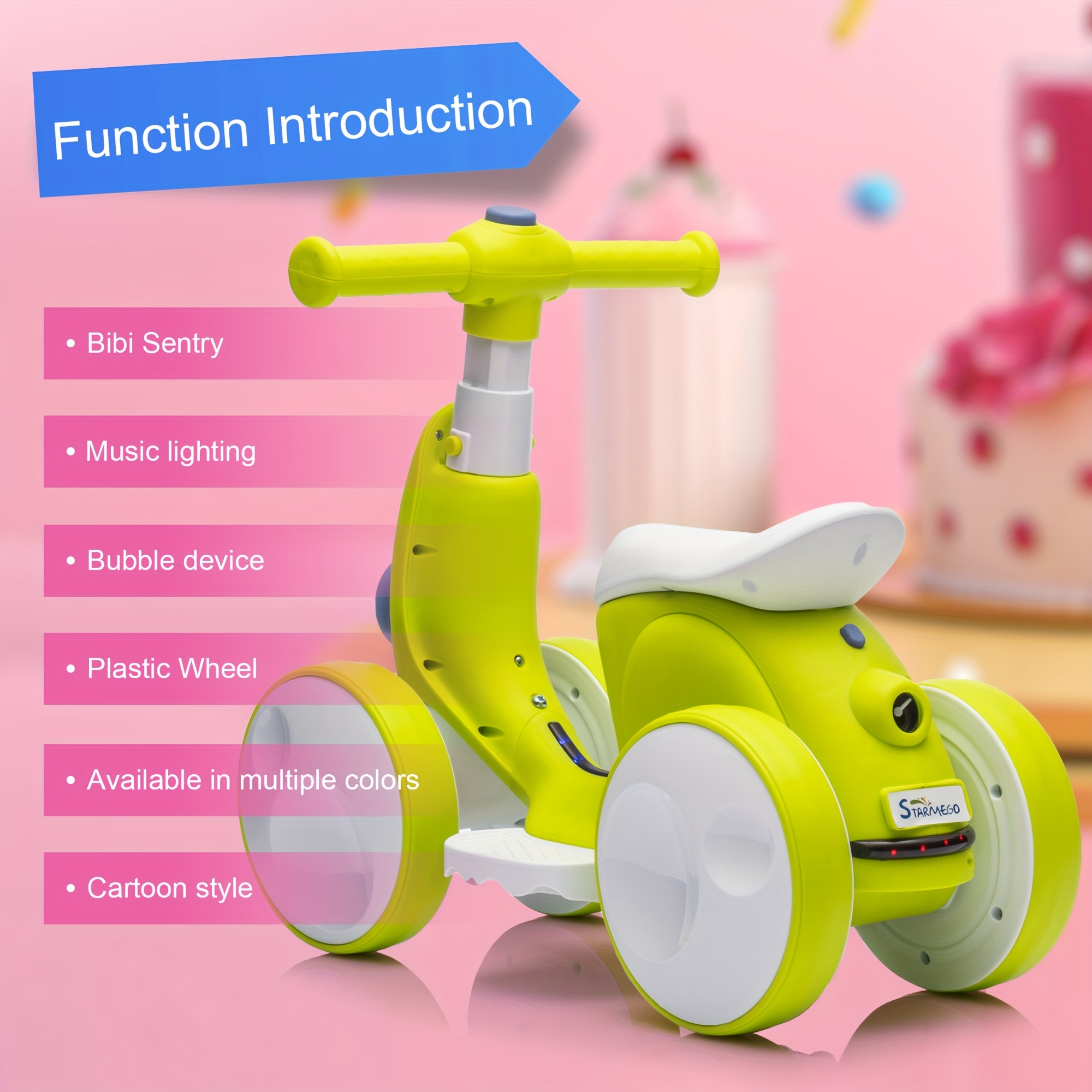 Children's Electric Motorcycle/slip Walker Two in one Car - Temu