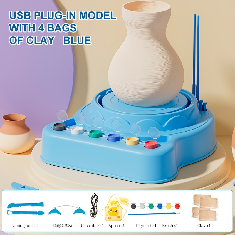 Macchina Per Ceramica Set Di Strumenti Fai-da-te In Argilla Per Ceramica  Morbida (chiamata USB Plug-in)