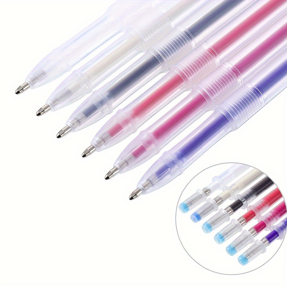 Heat Erase Pens With 40 Heat Erasable Fabric Refills, Sewing