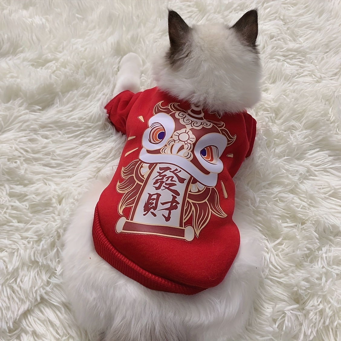 Lucky store cat costume