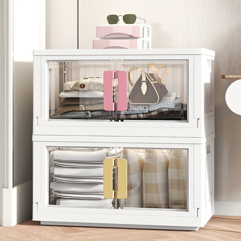 Folding Storage Box Storage Cabinet Storage Cabinet - Temu