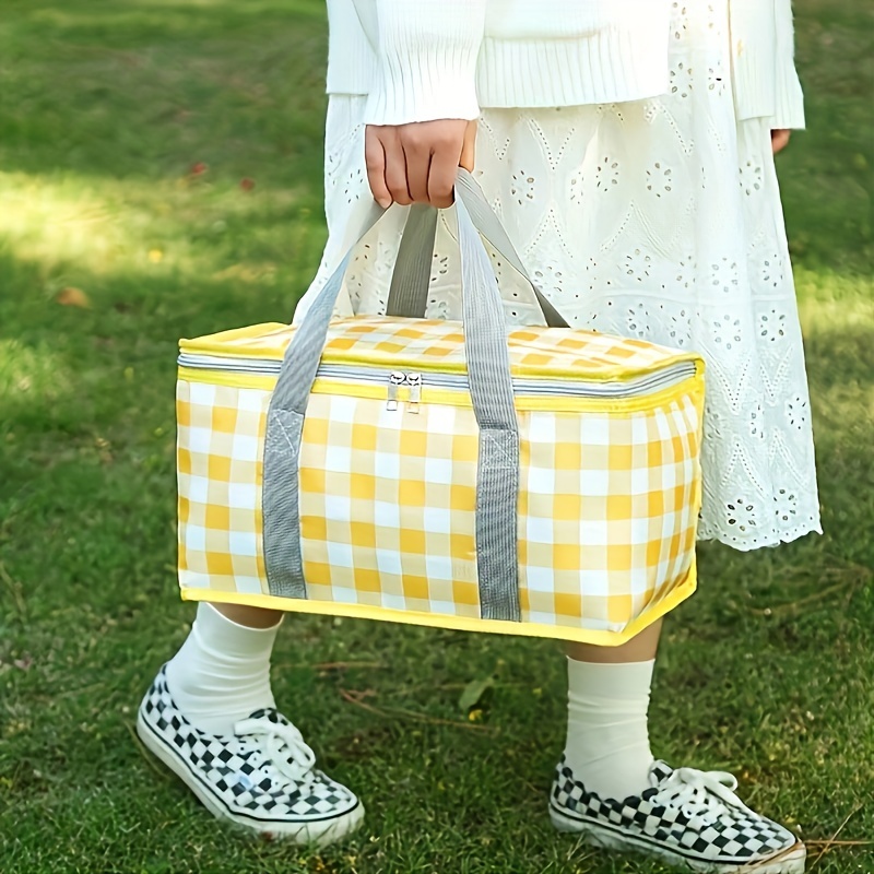 Checkered Handbag - Temu