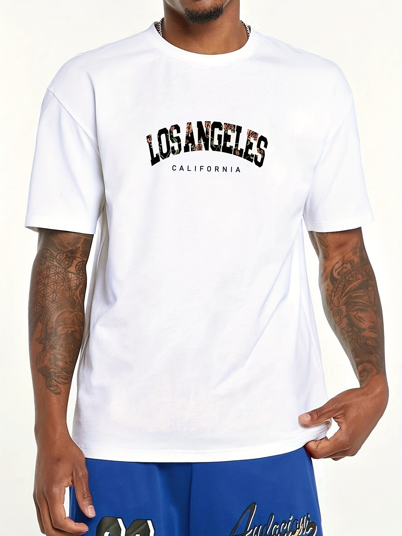 Los Angeles Apparel | Shirt for Men in White, Size Large