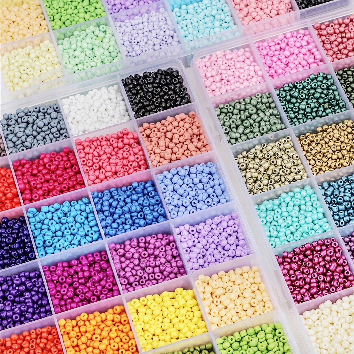 Glass Seed Beads For Jewelry Making Diy Bracelet Necklaces - Temu
