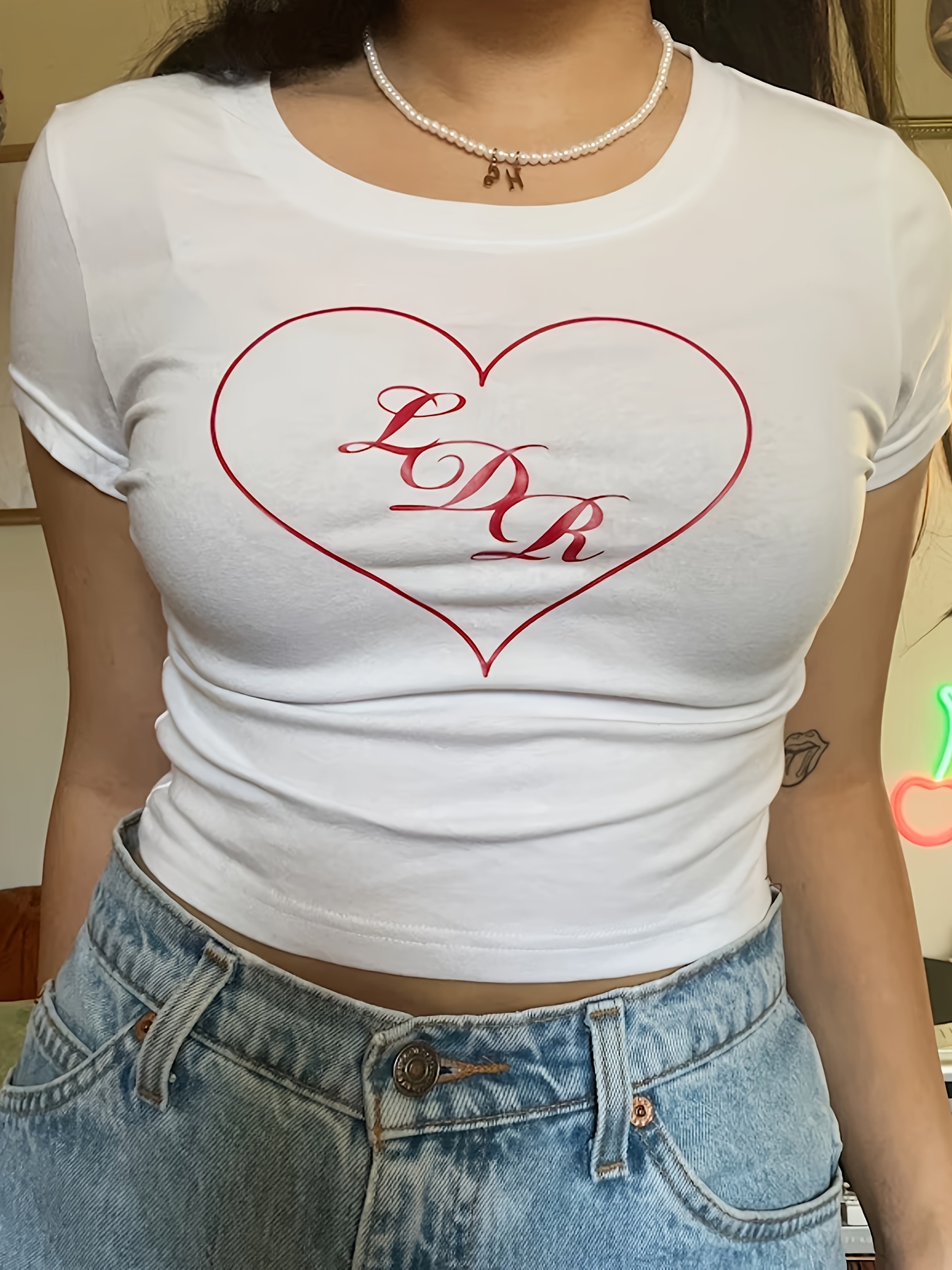 Long Sleeves Top Women Women's Sleeveless Side Split Lace Up Navel  Undershirt Top Pleated Decorative Heart Shaped