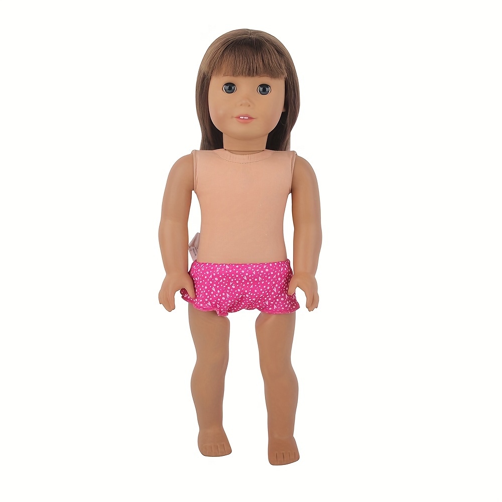 Doll Rolled Edge Heart Panty Doll Wear Panty Children's - Temu