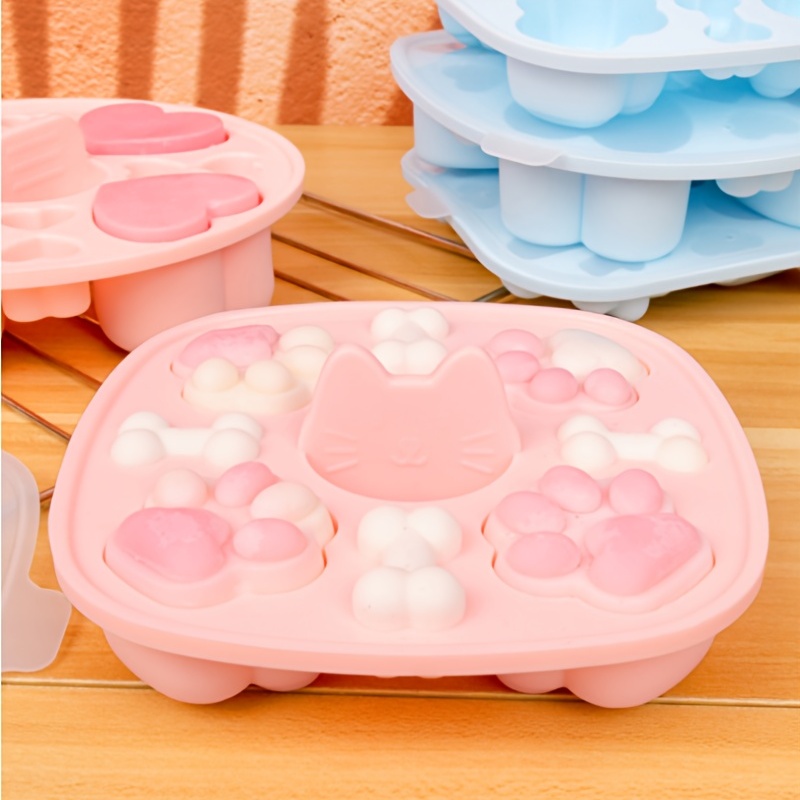 Ice Tray Creative Cat Claw Shaped Ice Tray Make Ice Cube - Temu