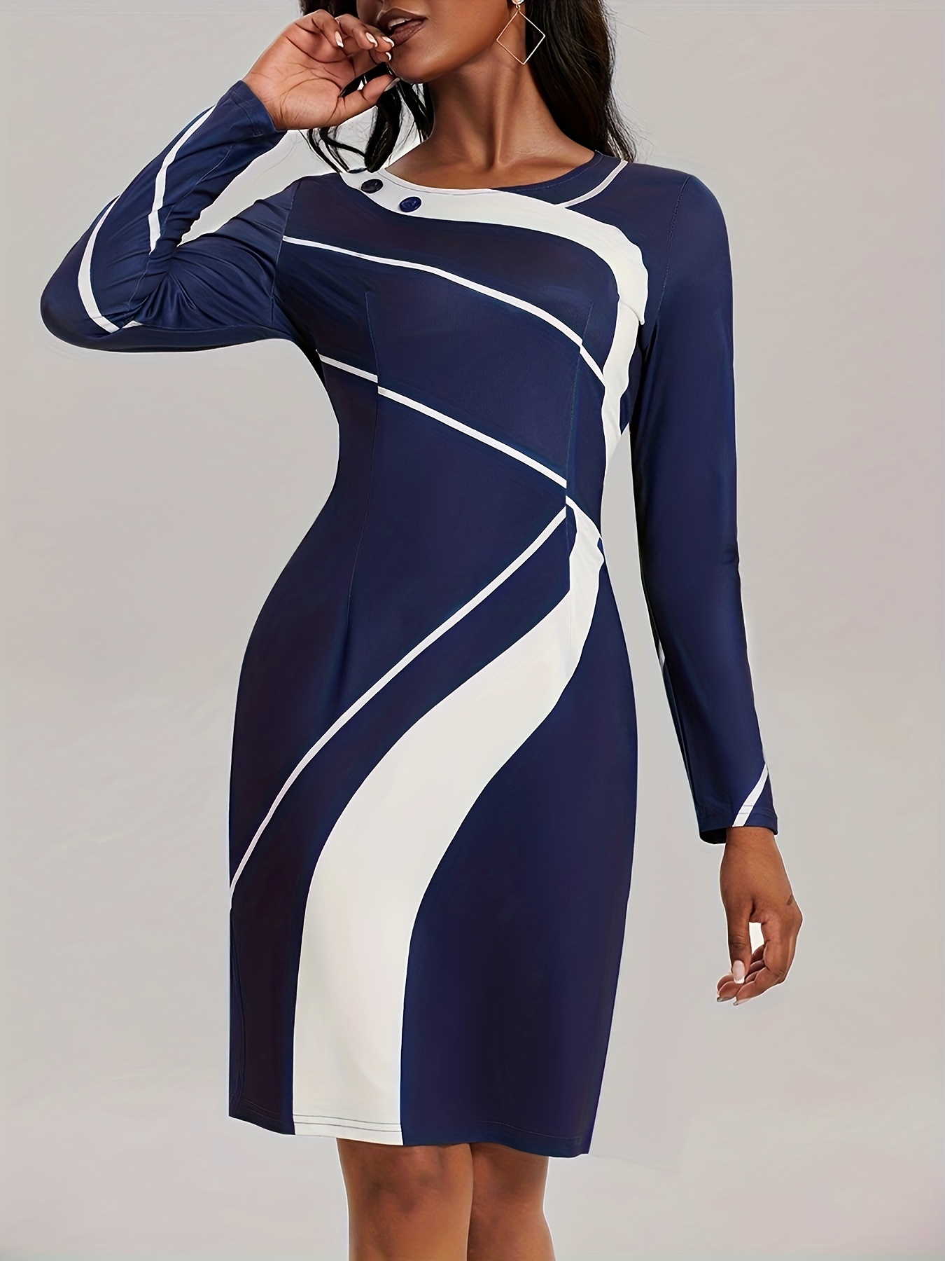 Womens Sheath Dresses - Temu Canada