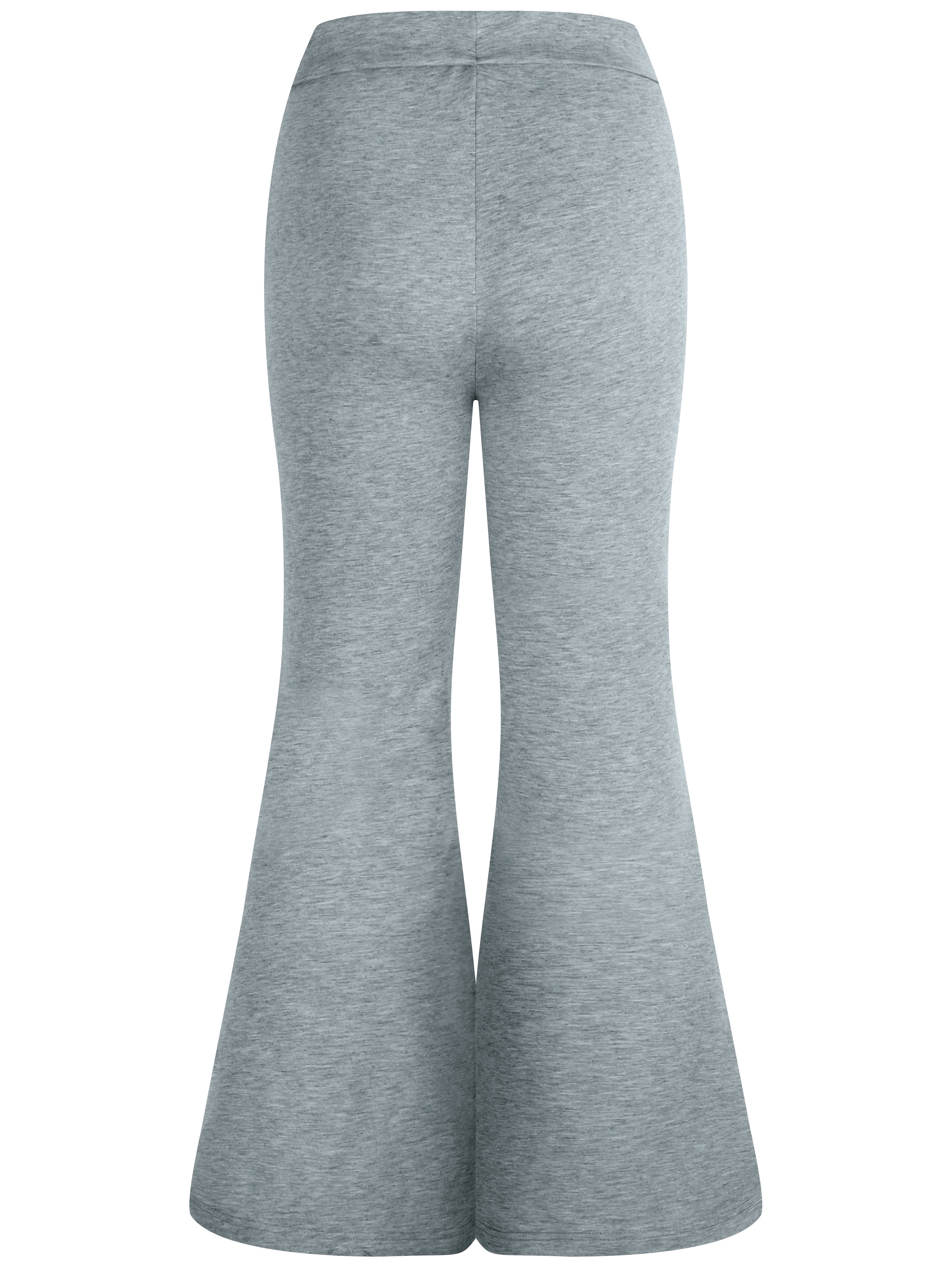 Solid Slim Flare Leg Pants Casual High Waist Pants Women's - Temu