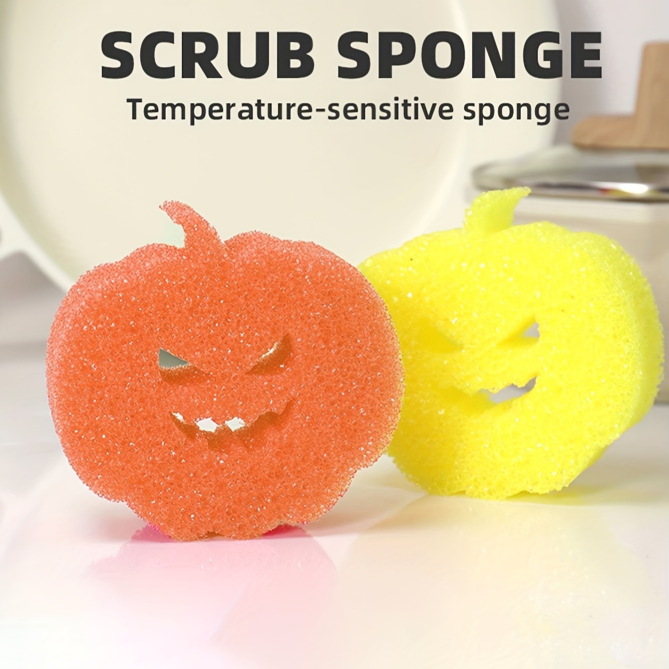Scrub Daddy Halloween sponges will clean anything and add festive touch