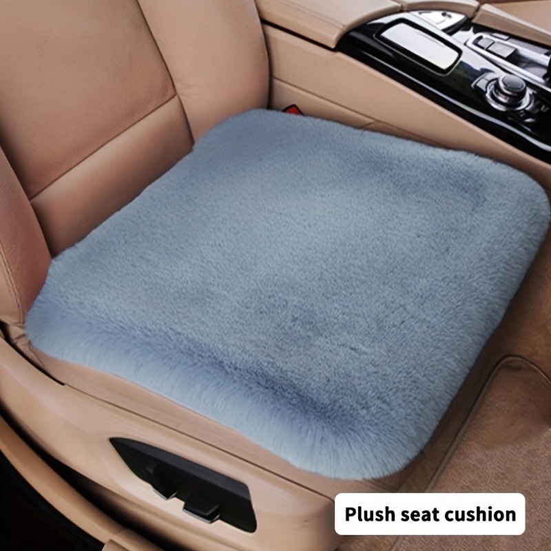 Car Seat Cushion Winter Thickened Warm Breathable Seat - Temu Italy