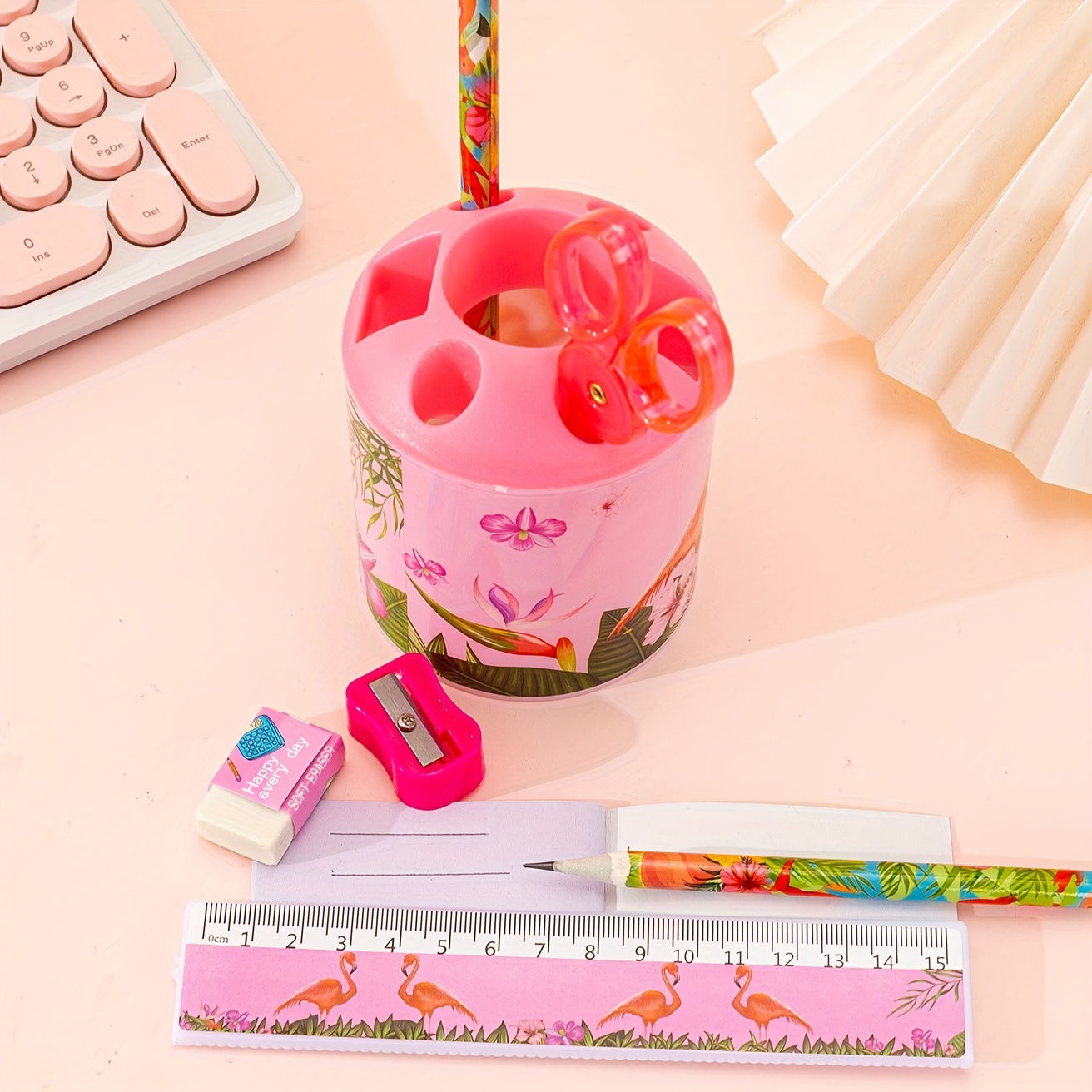 Stationary Kit for Girls Pencil Pen Book Eraser Sharpener