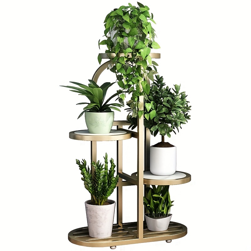7 tier Wooden Flower Pot Stand Rack Stable Flower Pot - Temu