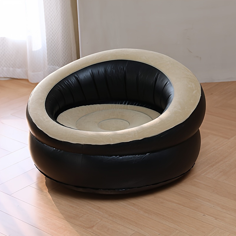 1 Inflatable Lazy Sofa Single Thickened Inflatable Seat - Temu New Zealand