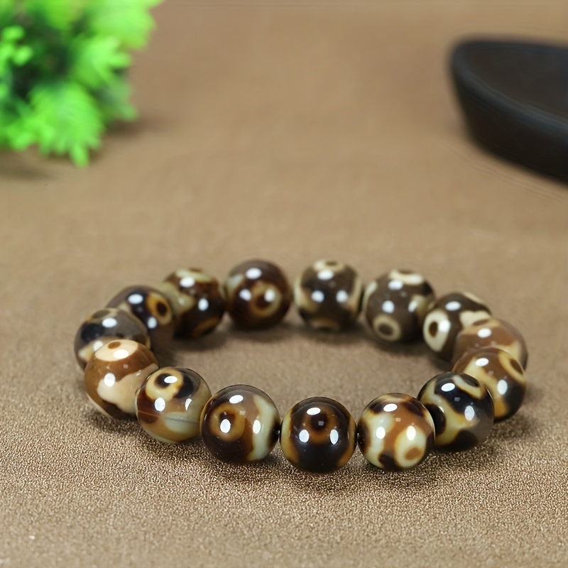 6mm(0.236inch)-12mm(0.472inch) Black Agates Mantra Prayer Stone Beads Round  Loose Beads For Jewelry Making DIY Bracelet Necklace Handmade Accessories