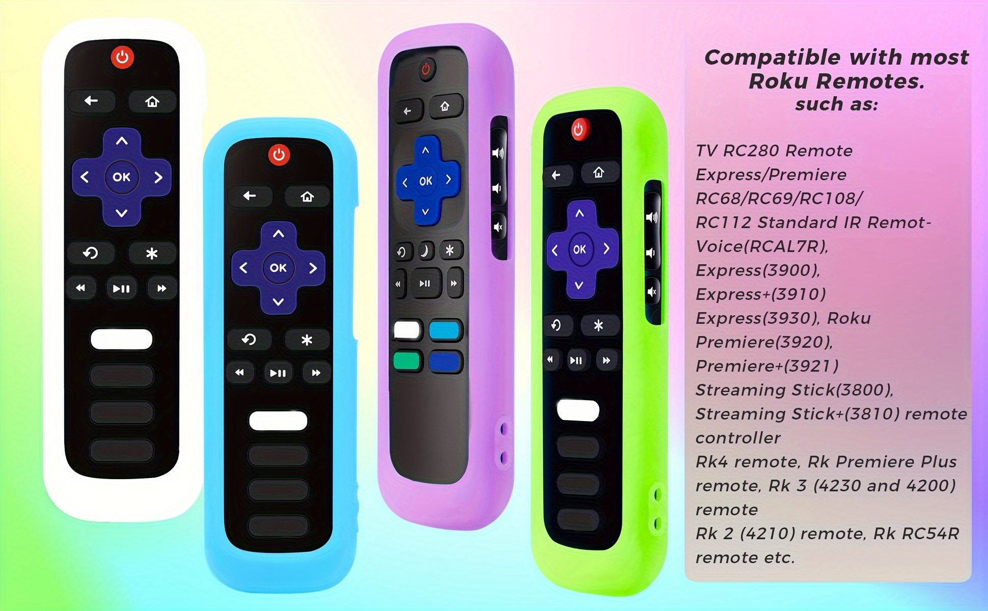 1pc Custodia Telecomando Tv, Copertura Batteria Tcl Hisense Tv Steaming  Stick 4k 4k+ Voice Remote Control, Custodia In Silicone Universale Sleeve -  Smart Home - Temu Italy