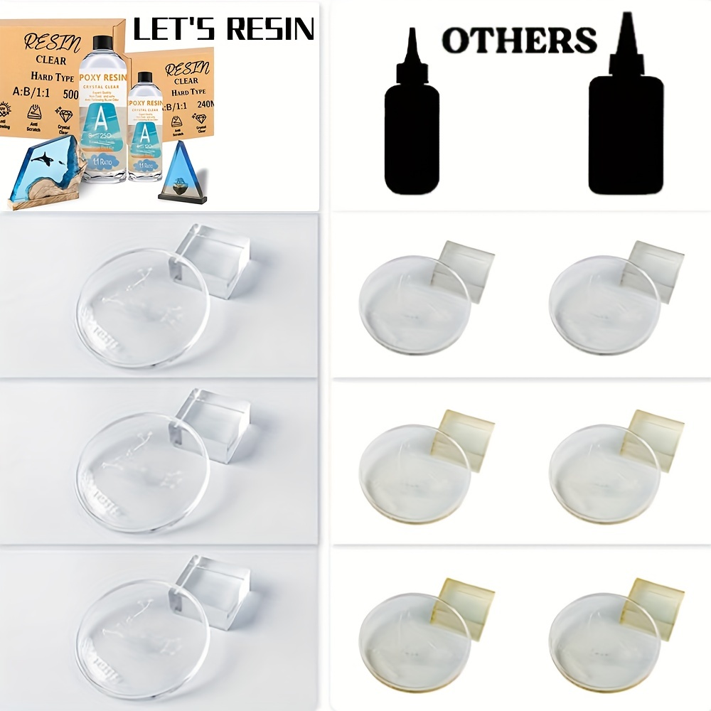  LET'S RESIN Epoxy Resin,Resin Coaster Molds Kit,16oz