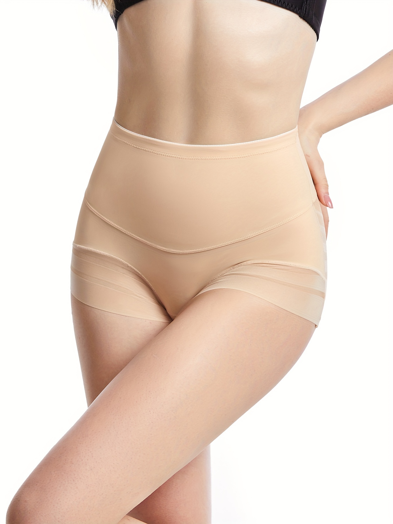 Seamless Shaping Panties Breathable Comfy High Waist Tummy - Temu