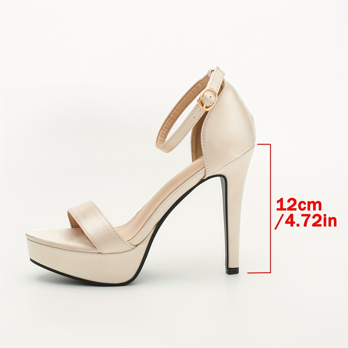 Elegant Beige Stiletto Heels