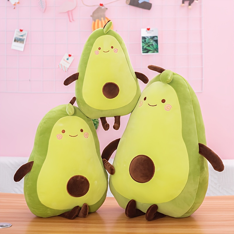 Avocado Throw Pillow/plush Toy 2 Sizes Compression Bag - Temu