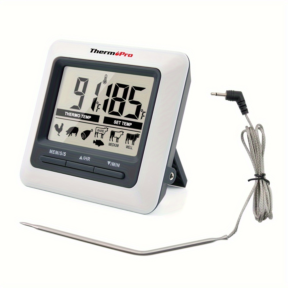 ThermoPro TP 22S Thermomètre à viande numérique sans fil - Temu France