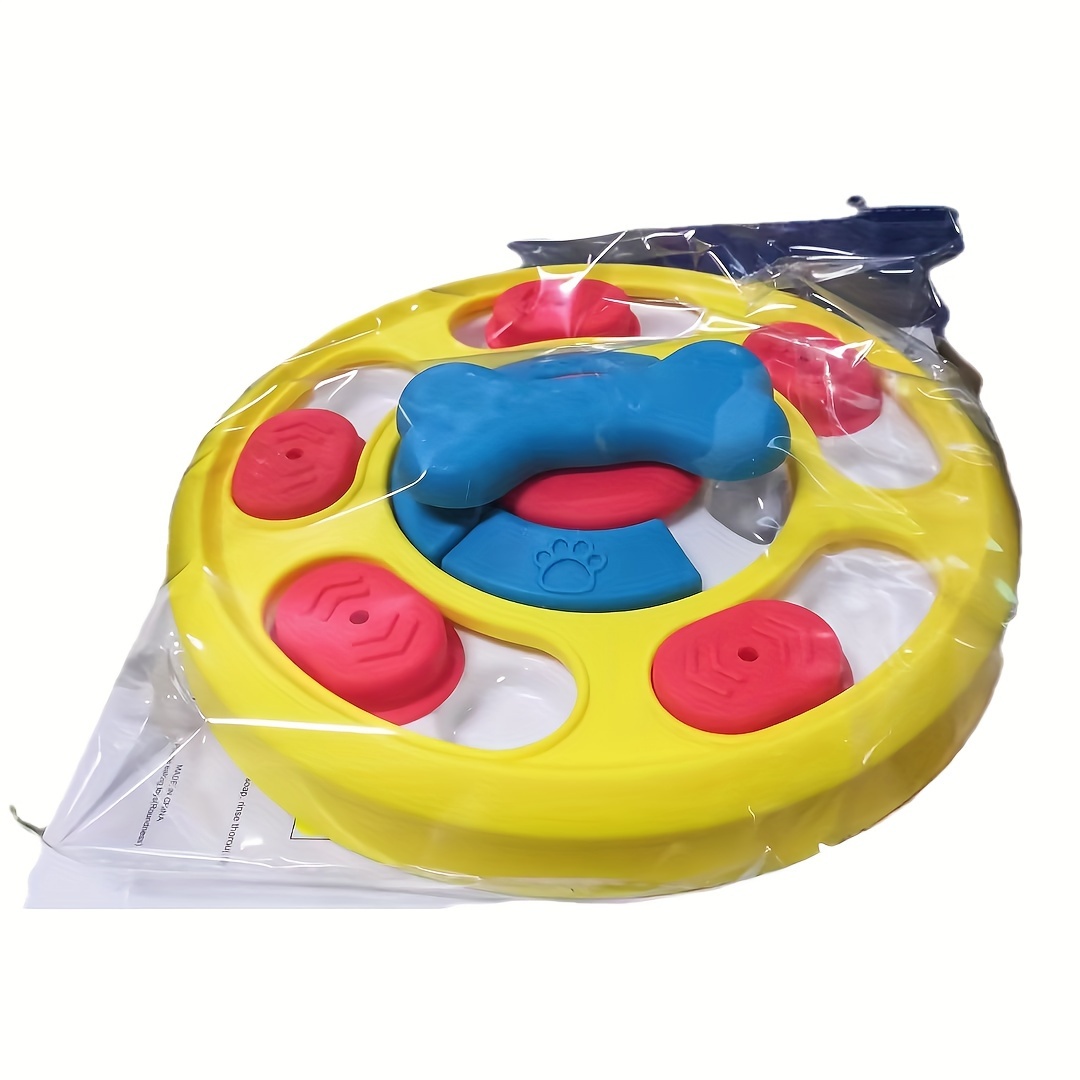 Dog Turntable Toy Slow Food Toy Educational Play Dog Training Toy For Dog  Interactive Supply - Temu