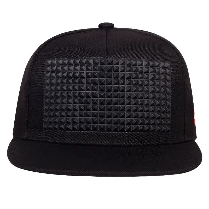 Offset Print Casual Flat Brim Hat For Men
