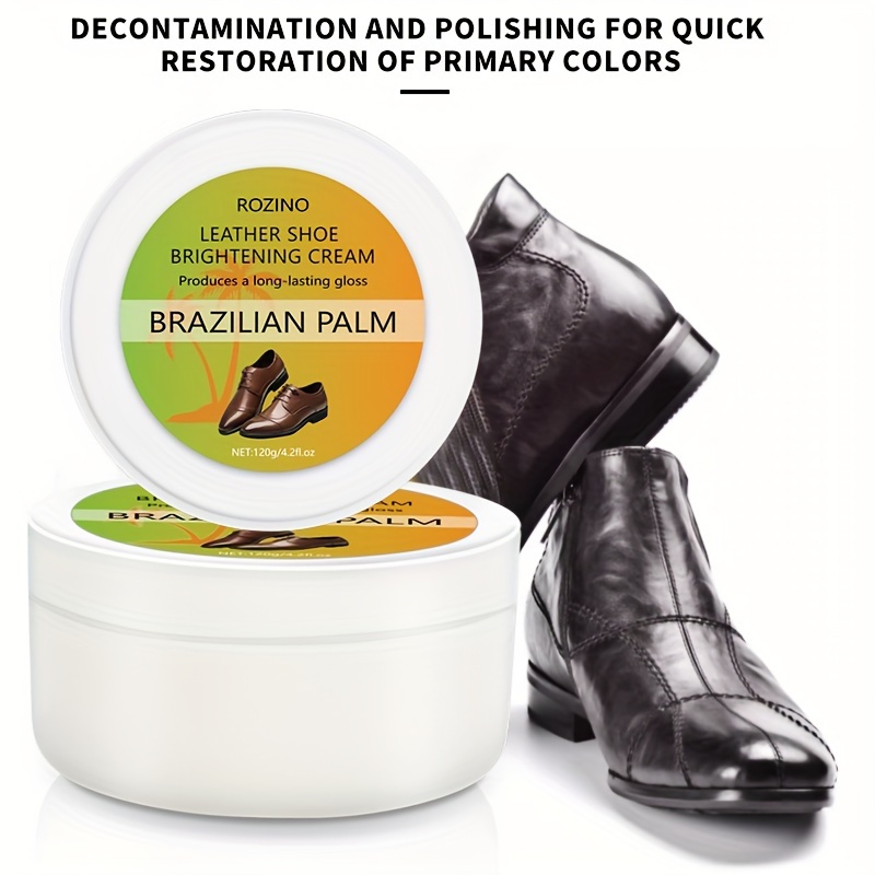 Shoe Cleaning Cream, Shoe Cleaner, Leather Shoes Brightening Cream,  Multipurpose White Shoe Cleaning Cream For Cleaning, Whitening,  Brightening, To Remove Stains, Dirts And Oxidation, Cleaning Supplies,  Household Gadgets, Ready For School 