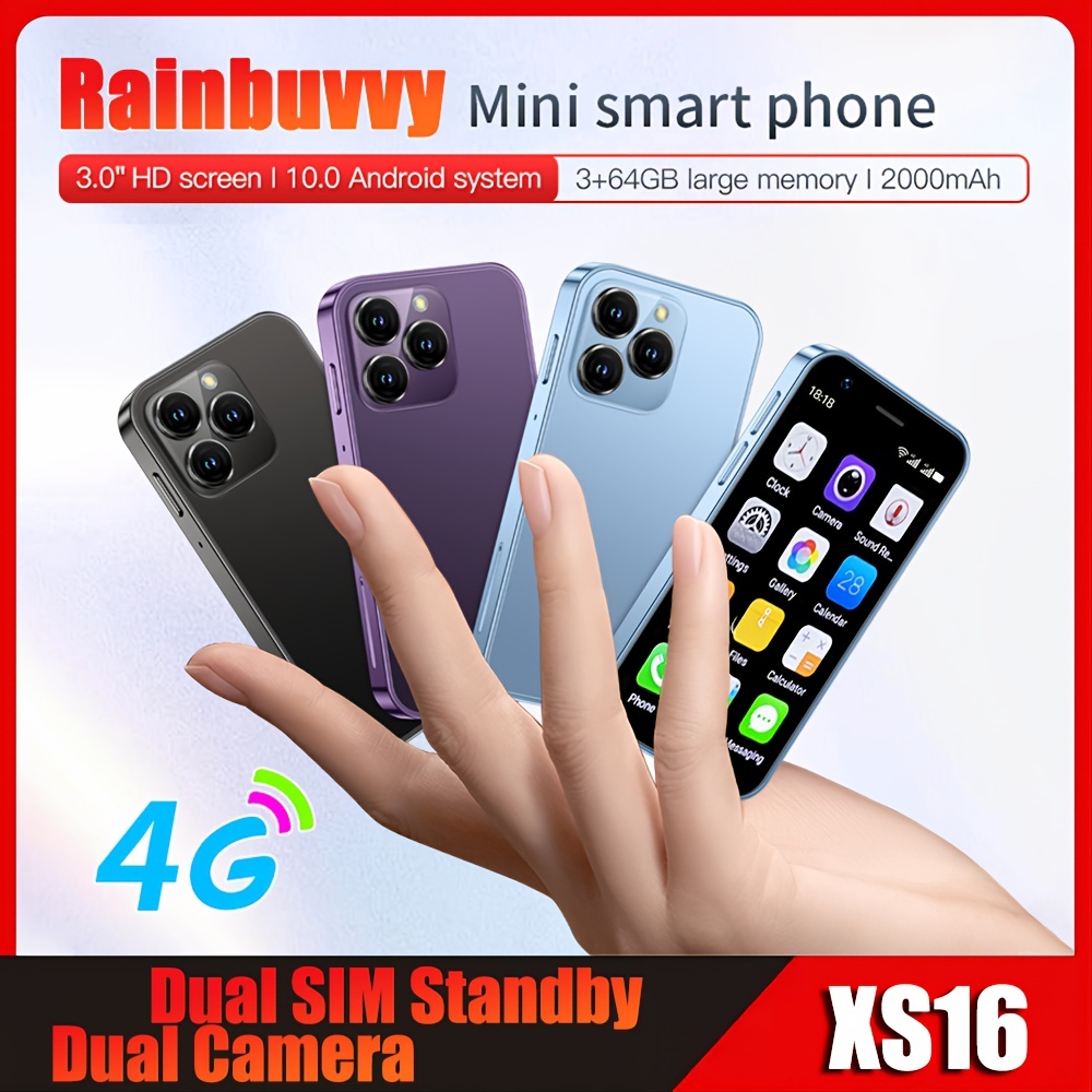 Rainbuvvy XS16 4G LTE Android10デュアル SIM-