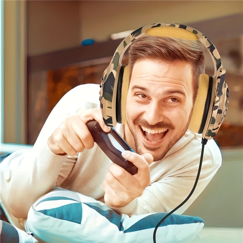 targeal Cascos Gaming Auriculares Gaming con Microfono, Sonido